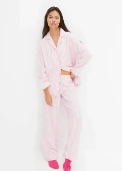 Gewebter Flanell Pyjama mit Geschenktasche