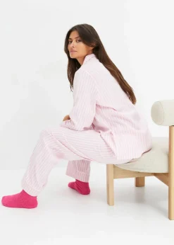 Gewebter Flanell Pyjama mit Geschenktasche