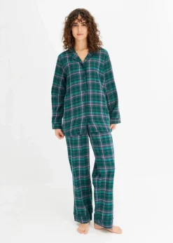 Gewebter Pyjama aus Flanell