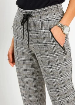 Glencheck-Schlupfhose