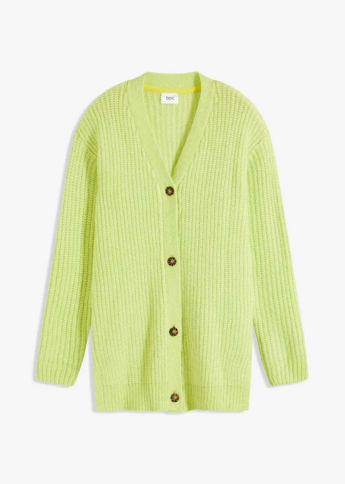 Grobstrickjacke aus weichem Wollmix