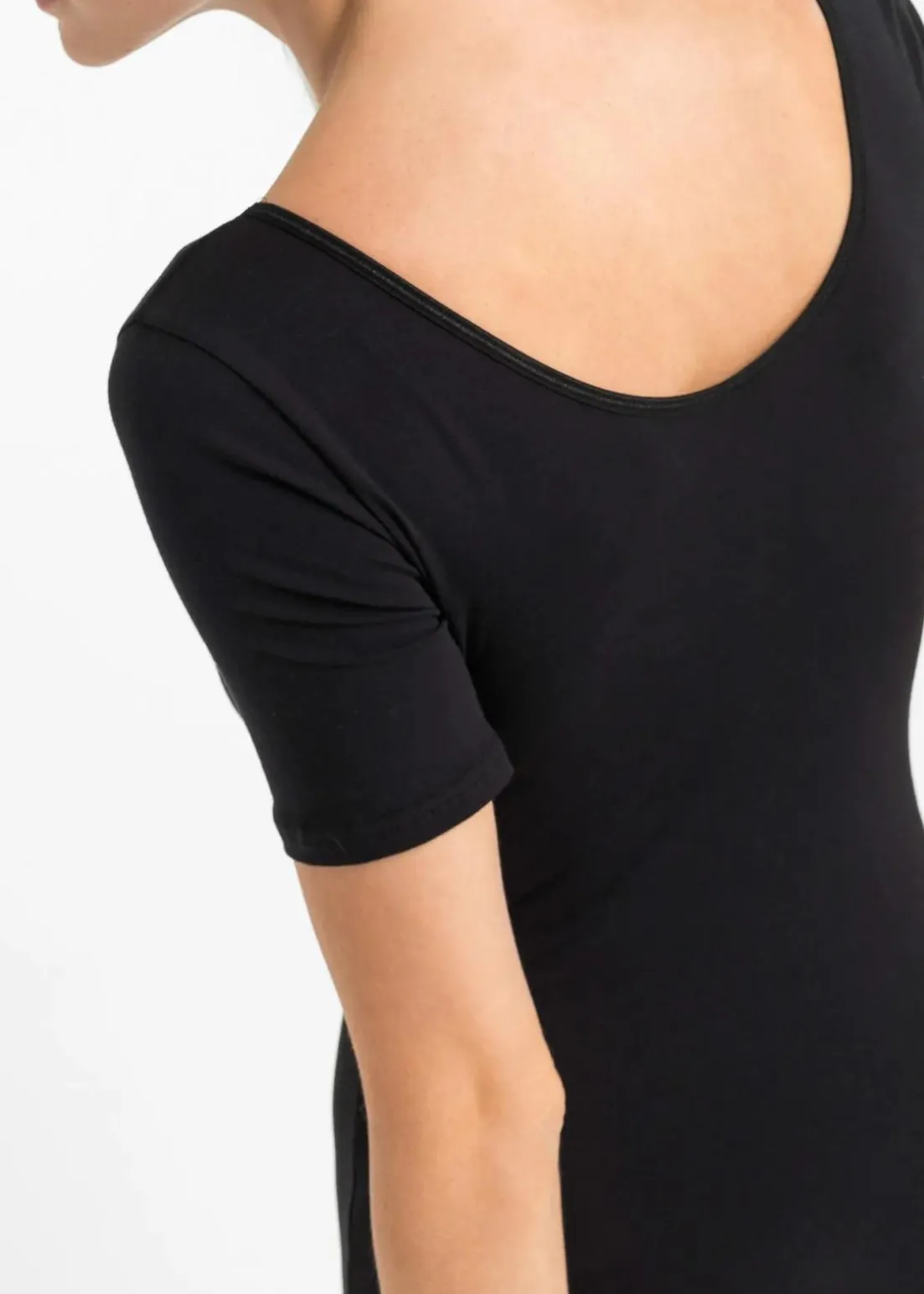 Halbarm Body mit Baumwolle