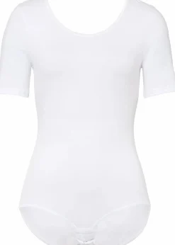 Halbarm Body mit Baumwolle