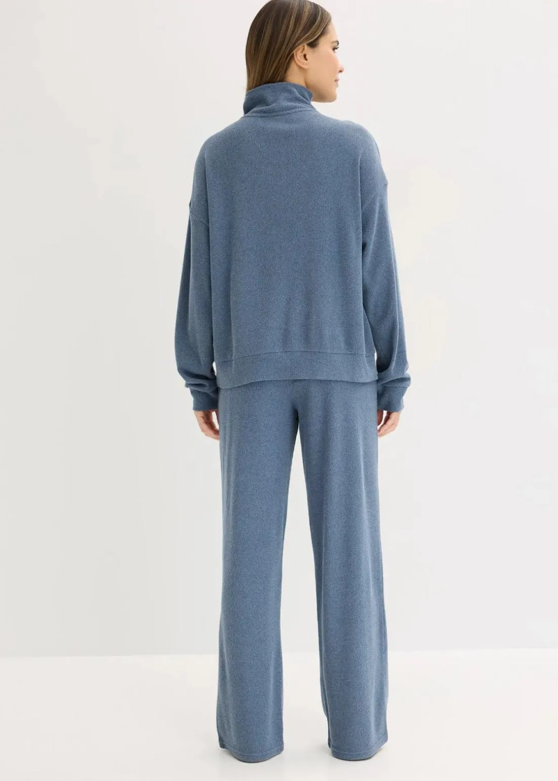 Hausanzug aus softem Waffeljersey