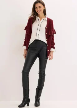 Hemdbluse aus fließendem Satin