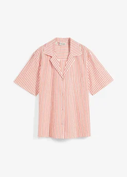 Hemdbluse aus reiner Baumwolle