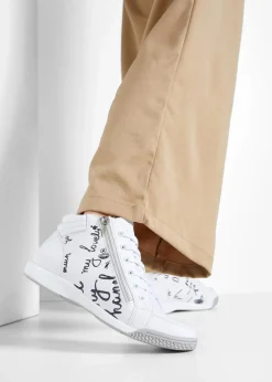 High-Top-Sneaker mit Reißverschluss