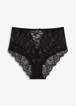 Highwaist Slip aus feiner Spitze