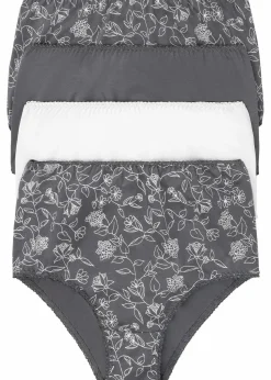 Highwaist Slip mit komfortabler Baumwolle (4er Pack)