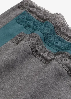 Highwaist Slip mit Baumwolle (3er Pack)