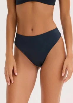 Highwaist String mit Glanzeffekt (2er Pack)