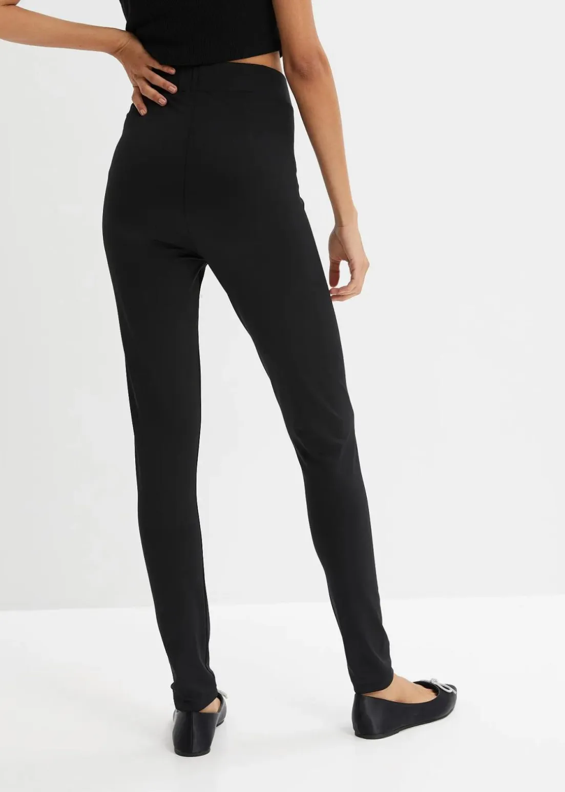 Highwaist Thermo-Leggings mit breitem Bequembund