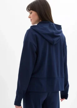 Hoodie aus bequemen Punto di Roma