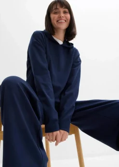 Hoodie aus bequemen Punto di Roma