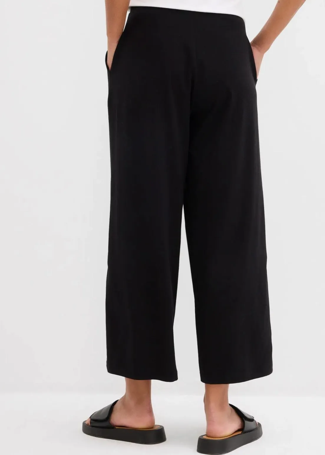 7/8-Hose aus Bio-Baumwolle mit Stretch