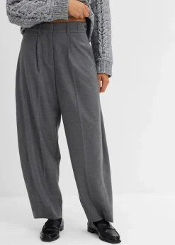 Hose mit Bequembund aus Viskose-Mix