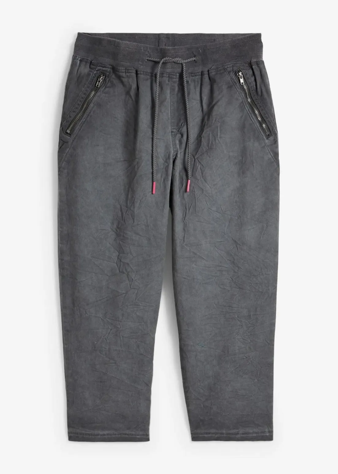 3/4-Hose mit Kontrast-Bindeband