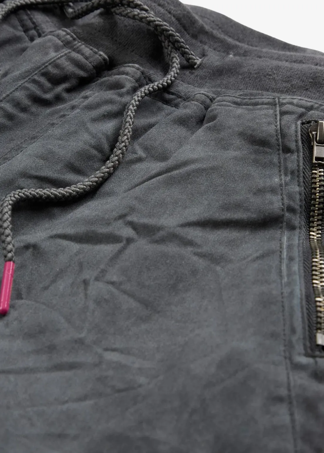 3/4-Hose mit Kontrast-Bindeband