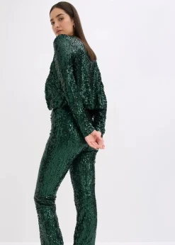 Hose mit Pailletten