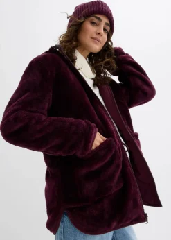 6-in-1 kuschelige Umstands- und Tragejacke zum Wenden