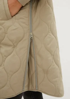 3-in-1 leicht wattierter Umstands- und Tragemantel