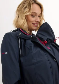 3-in-1 Regen-Umstands- und Tragejacke