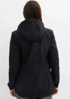 4-in-1 Softshelljacke mit Babyeinsatz zum vorne und hinten tragen