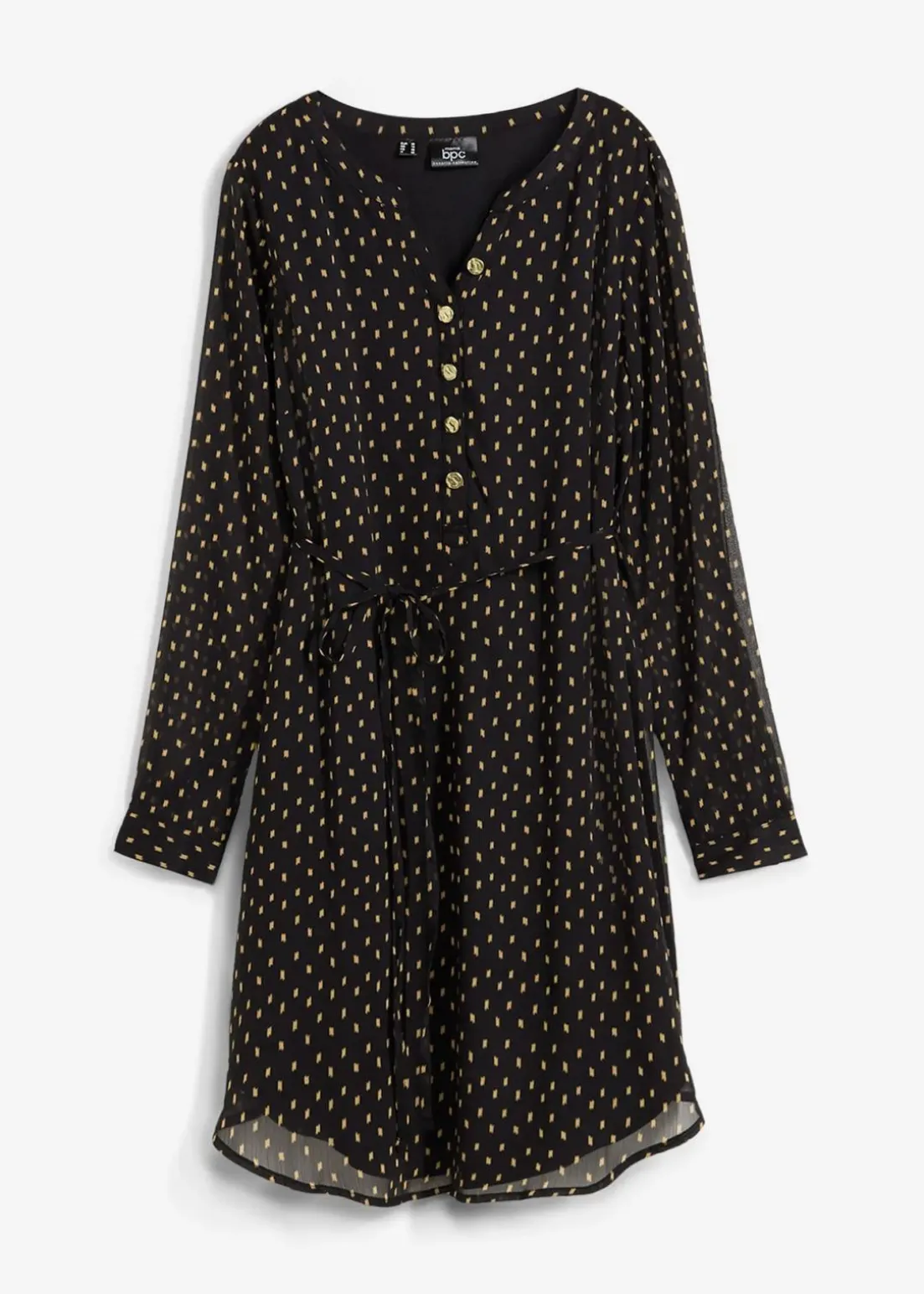 2-in-1 Umstands- und Stillkleid aus Chiffon