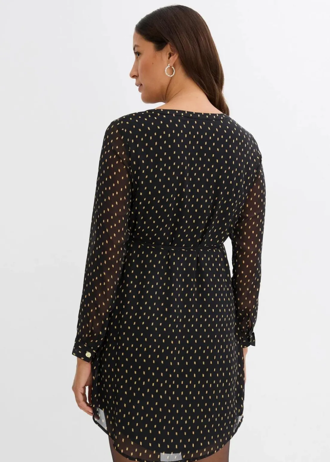 2-in-1 Umstands- und Stillkleid aus Chiffon