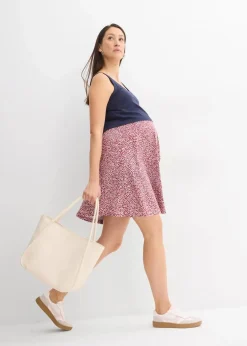 2-in-1 Umstands- und Stillkleid aus Bio-Baumwolljersey