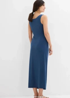 2-in-1 Umstands- und Stillkleid mit seitlichen Reißverschlüssen