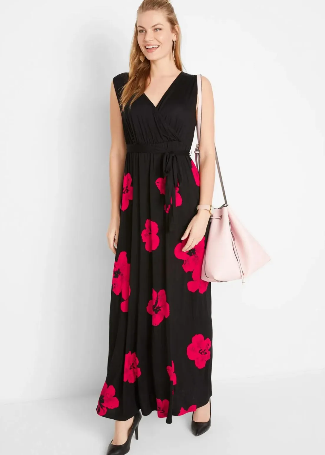 2-in-1 Umstands- und Stillkleid aus Viskose-Jersey