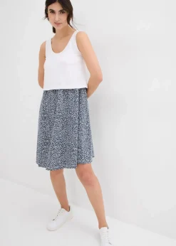 2-in-1 Umstands- und Stillkleid aus Bio-Baumwolljersey