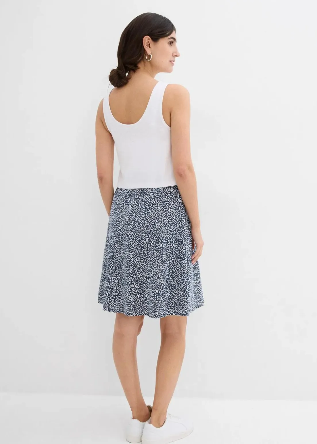 2-in-1 Umstands- und Stillkleid aus Bio-Baumwolljersey