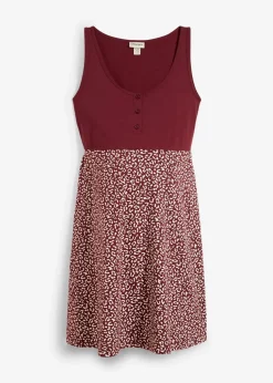 2-in-1 Umstands- und Stillkleid aus Bio-Baumwolle