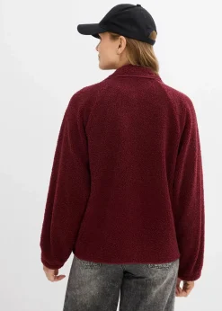 3-in-1 Umstands- und Tragejacke aus Teddyfleece