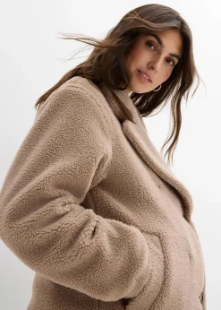 2-in-1 Umstandsmantel mit Trageeinsatz