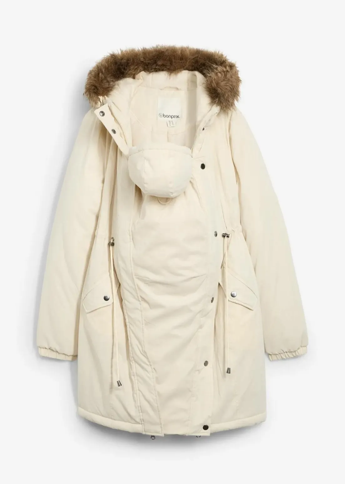 3-in-1 Umstandsparka mit Trageeinsatz