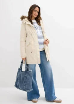 3-in-1 Umstandsparka mit Trageeinsatz