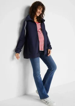 3-in-1 Umstands-Sweatjacke und Tragejacke