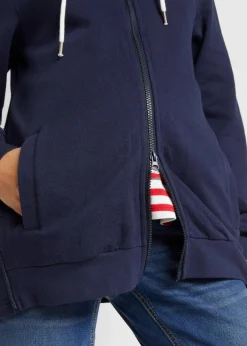3-in-1 Umstands-Sweatjacke und Tragejacke