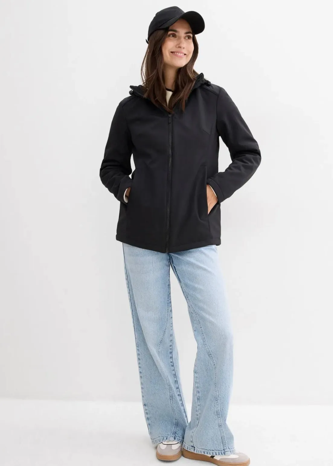 6-in-1 Umstands-Tragejacke mit herausnehmbarer Fleecejacke