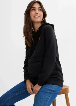 2-in-1 Umstands-und Stillsweatshirt aus Bio-Baumwolle