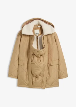 6-in-1 Umstands-und Tragejacke mit herausnehmbarer Weste