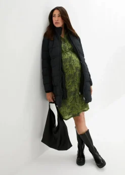 3-in-1 warm wattierte Umstands- und Tragejacke