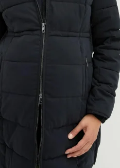 3-in-1 warm wattierte Umstands- und Tragejacke
