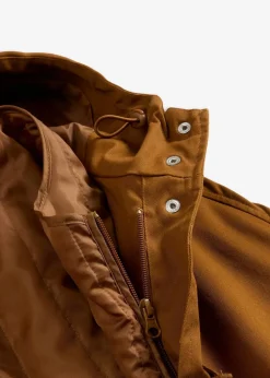 6-in-1 wasserabweisender Umstandsmantel mit Trageeinsatz mit herausnehmbarer Innenweste