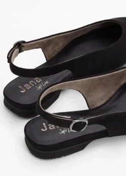 Jana Komfort-Sling-Ballerinas in bequemer Weite