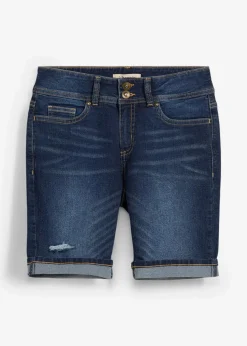 Jeans Bermuda Mid Waist