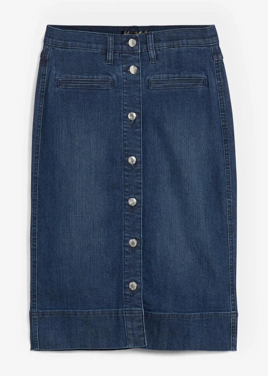 Jeansrock Mid Waist, Stretch